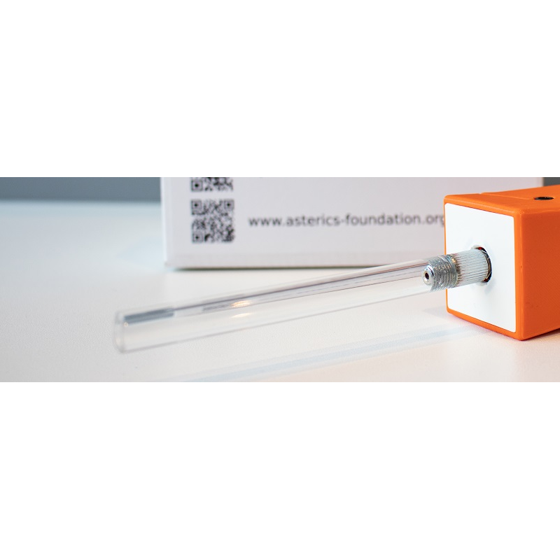 Detailed view of mouthpiece